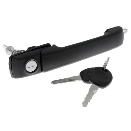 VAICO Door Handle With Lock Barrel, V10-6107 V10-6107